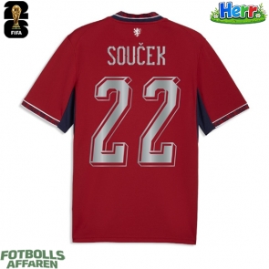 Tjeckien Tomas Soucek #22 Hemmatröja VM 2026 Kortärmad